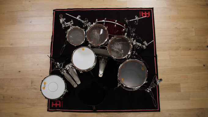 Drum Rug Black, Large video