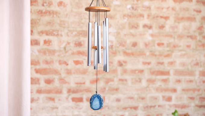 Blue Agate Meditation Chime, 29